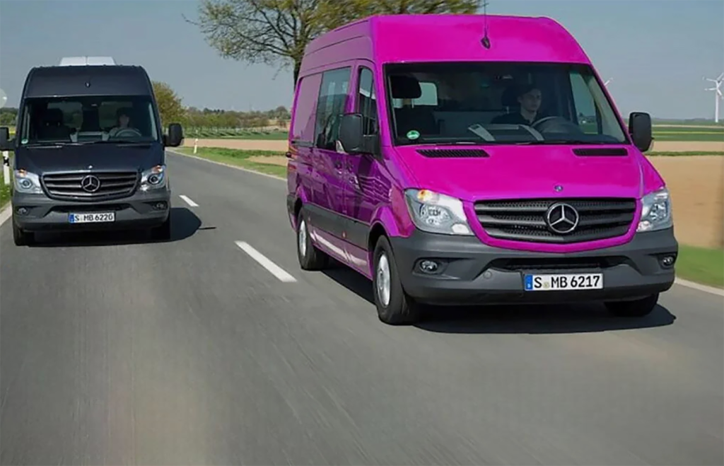 Microbuz Germania Romania de la adresa